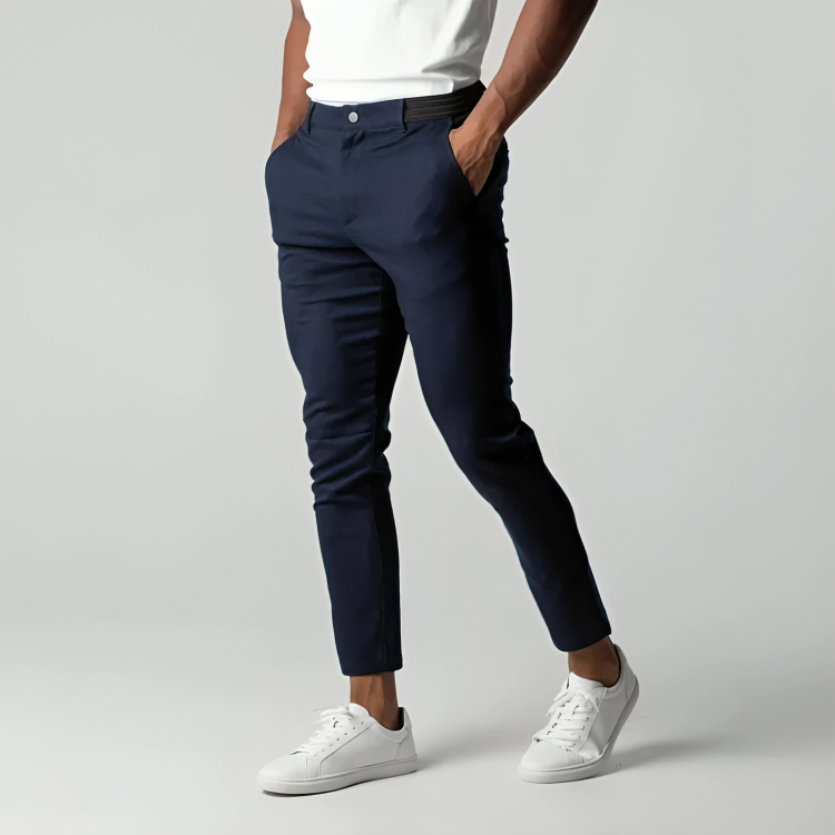 Chinos hombre elásticos elegantes cómodos – estilo moderno versátil diario