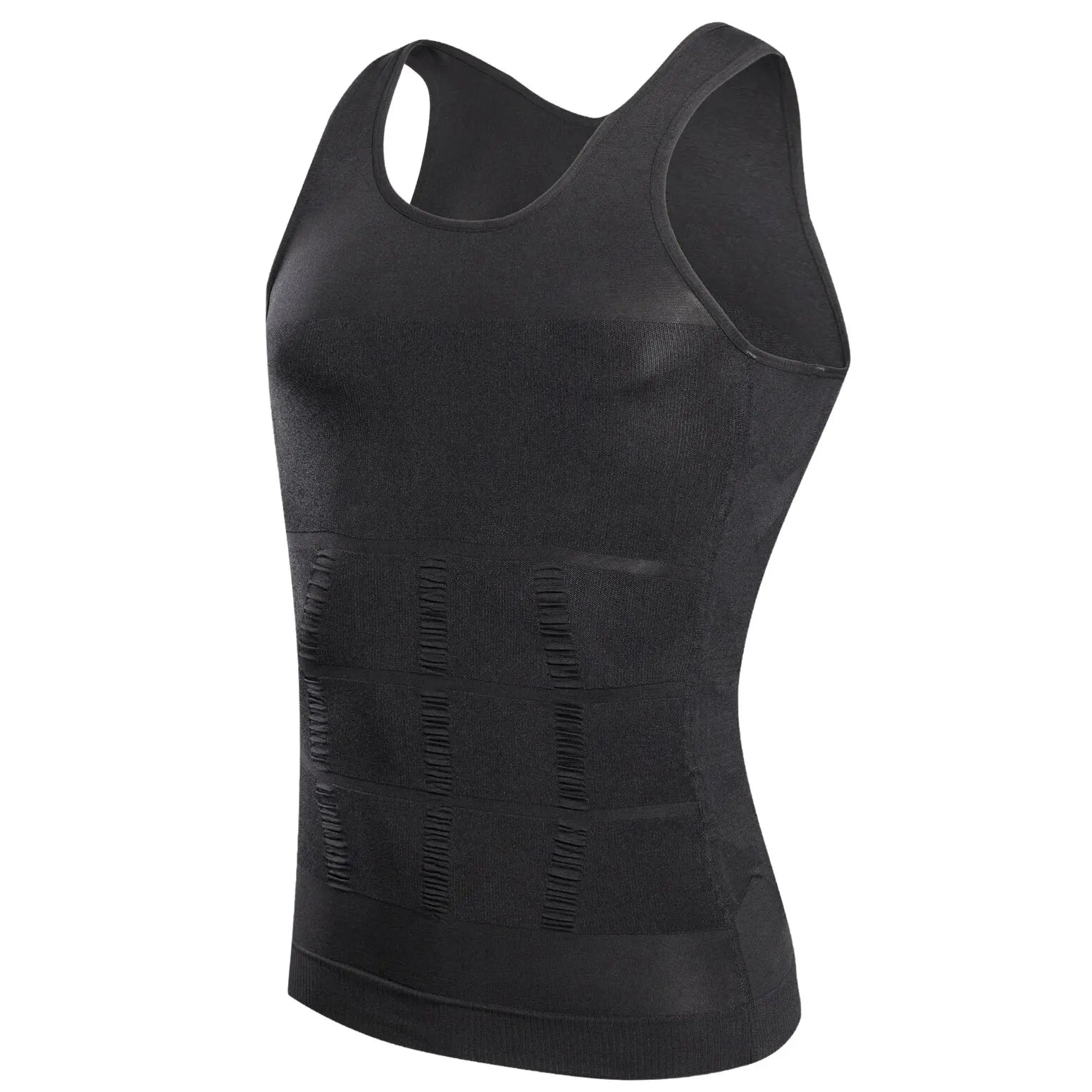 YBFDO-Maillot de compression amincissant pour hommes, sous-vêtement sans couture, entraîneur de taille, haut précieux, contrôle du ventre, vêtements en saillie pour la perte de poids