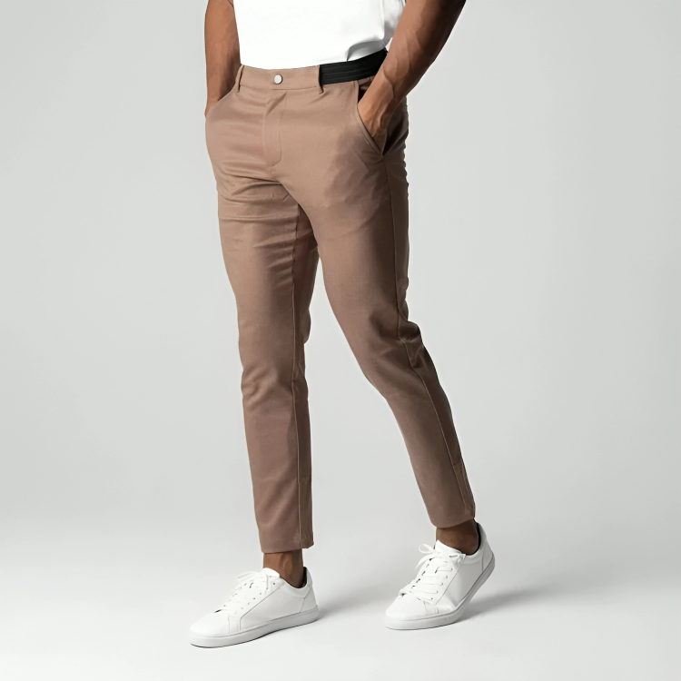 Chinos hombre elásticos elegantes cómodos – estilo moderno versátil diario