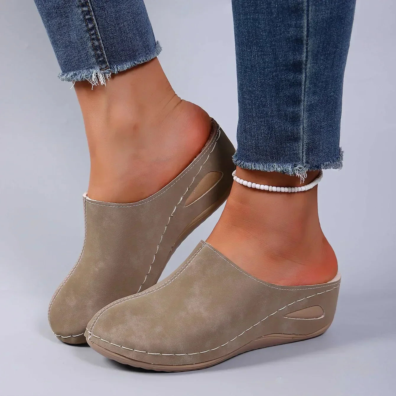 Zapatillas ortopédicas mujer para casa con soporte cómodo – estilo casual confort