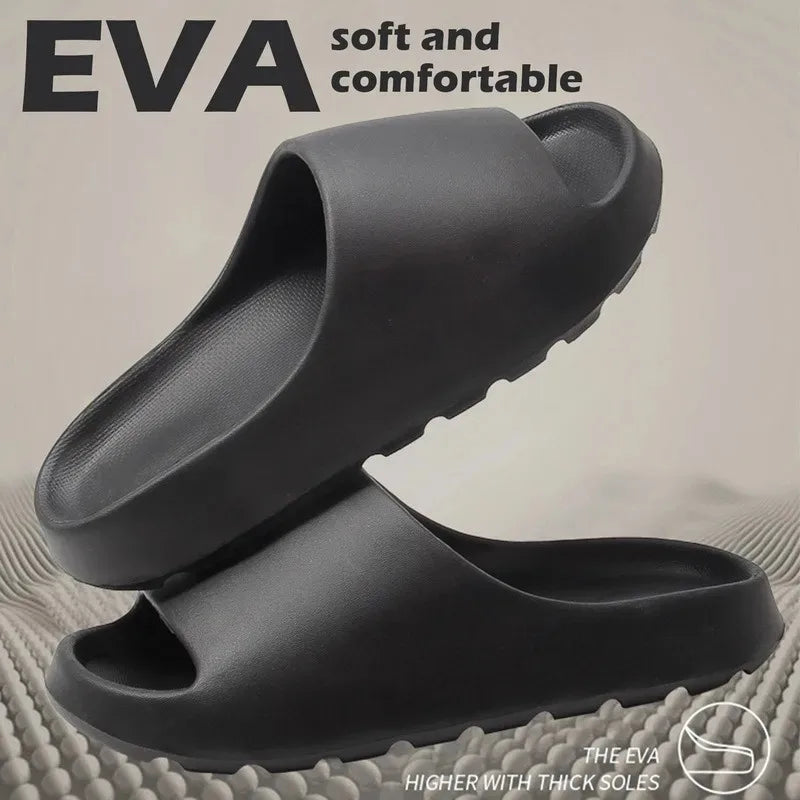 Sandalias tipo slide mujer EVA con suela gruesa y diseño cómodo