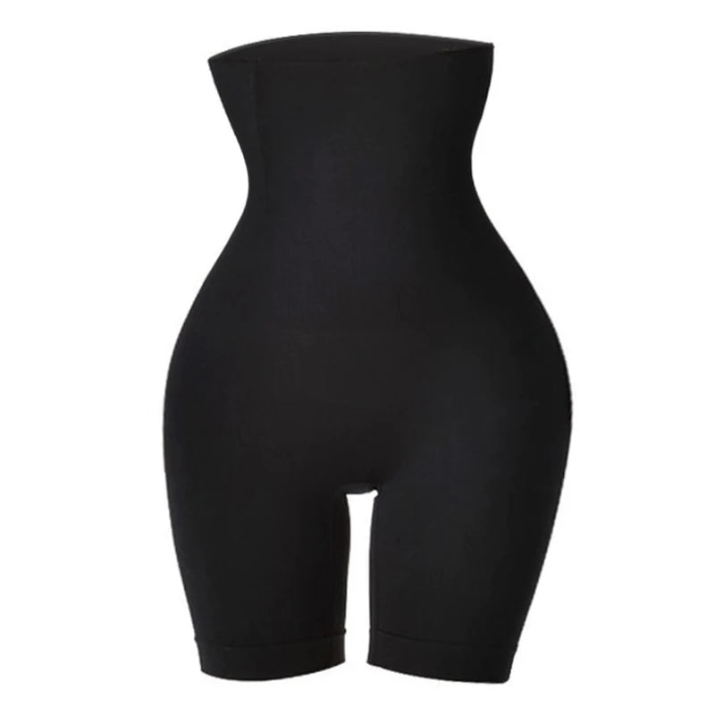 Faja short mujer sin costuras de cintura alta control abdomen