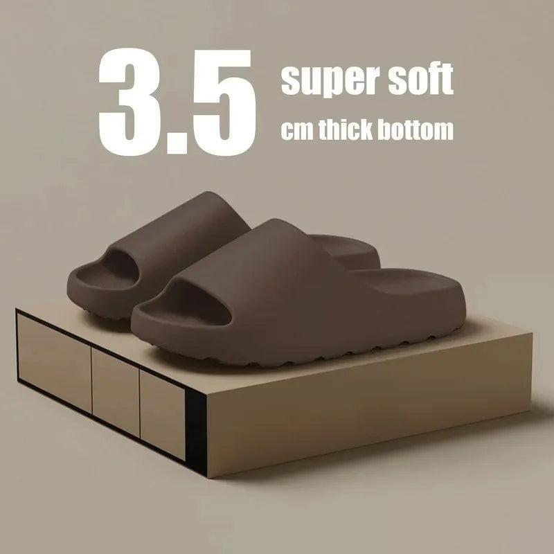 Sandalias tipo slide mujer EVA con suela gruesa y diseño cómodo