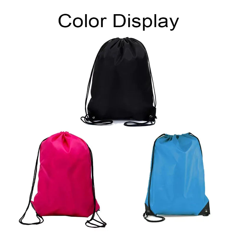 Mochila ligera con cordón para deporte playa y uso diario