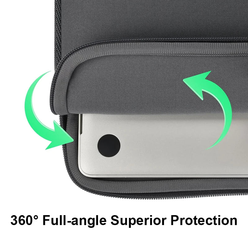 Funda portátil de tela para MacBook y laptop 33.02 cm a 39.62 cm
