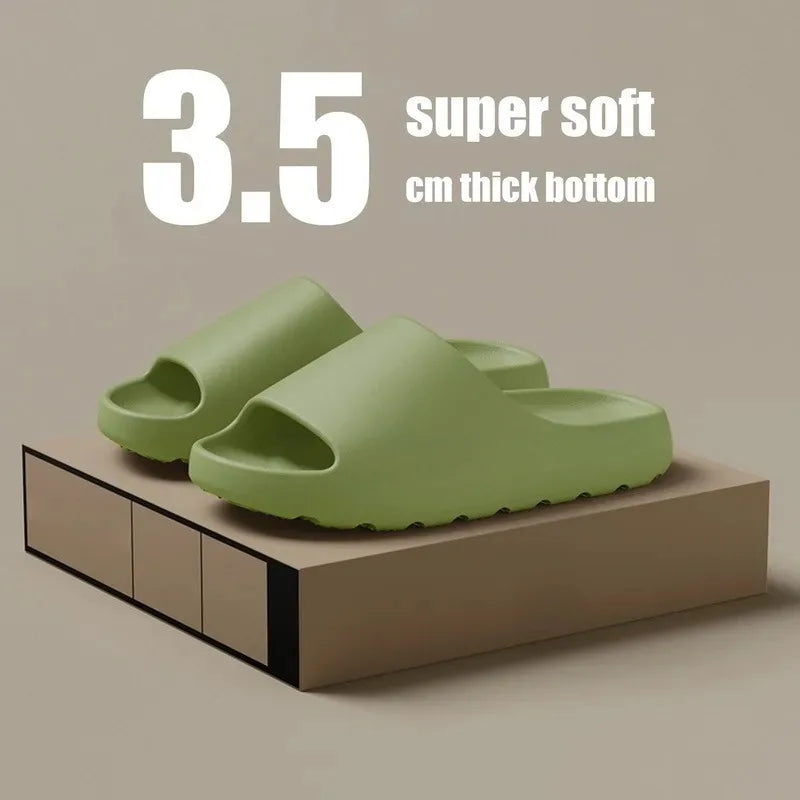 Sandalias tipo slide mujer EVA con suela gruesa y diseño cómodo