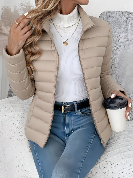 Chaqueta Acolchada Mujer Ligera – Estilo Moderno y Funcional