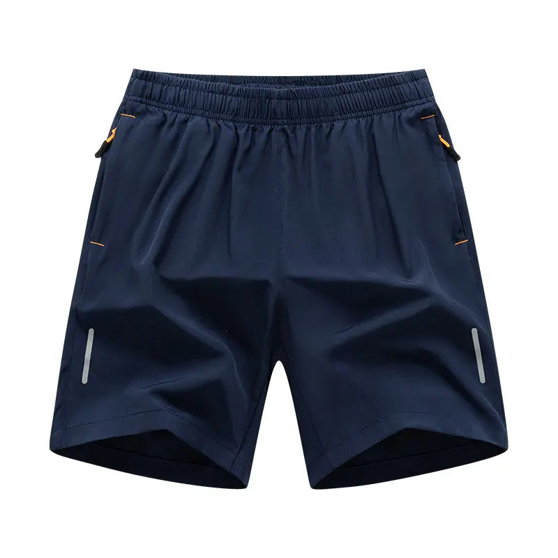 Short deportivo hombre ligero con cintura elástica y bolsillos