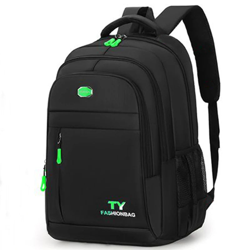 Mochila escolar unisex de nylon de gran capacidad, mochila para colegio, bolsa escolar, mochila de viaje