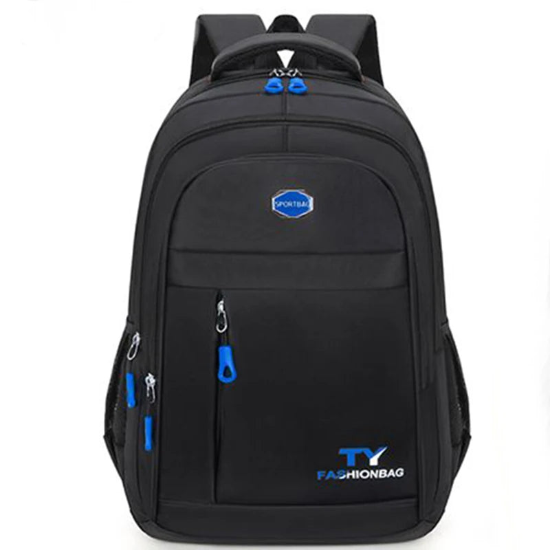 Mochila escolar unisex de nylon de gran capacidad, mochila para colegio, bolsa escolar, mochila de viaje