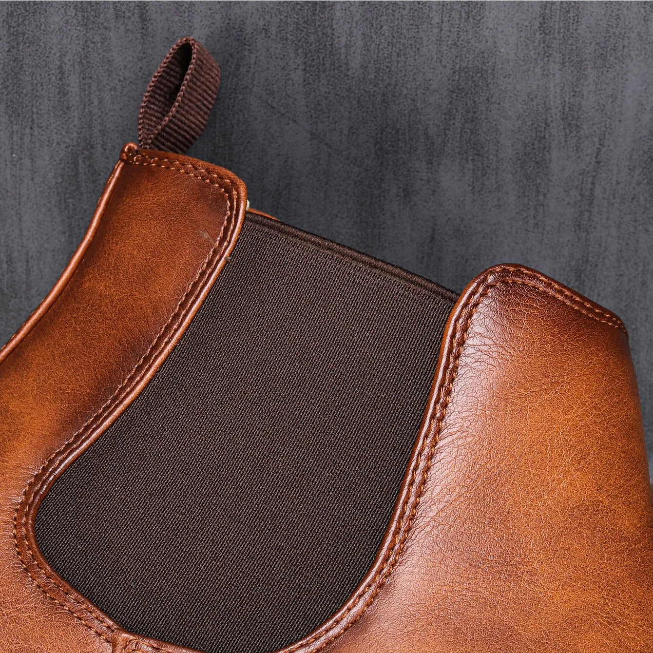 Botas Chelsea hombre elegantes sin cordones – botines cuero clásico versátil