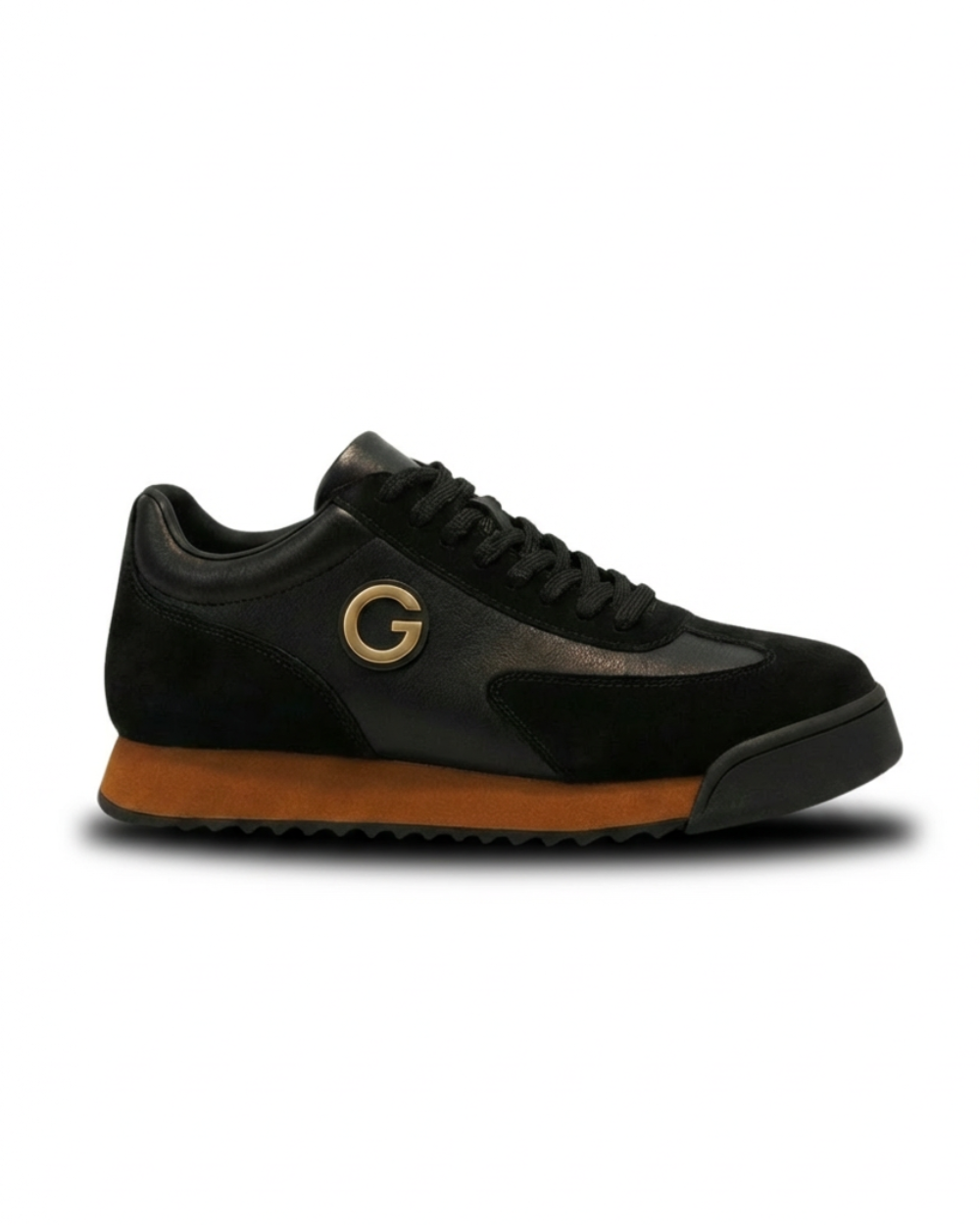 Zapatillas hombre cuero casual elegantes con cordones – sneakers urbanos cómodos