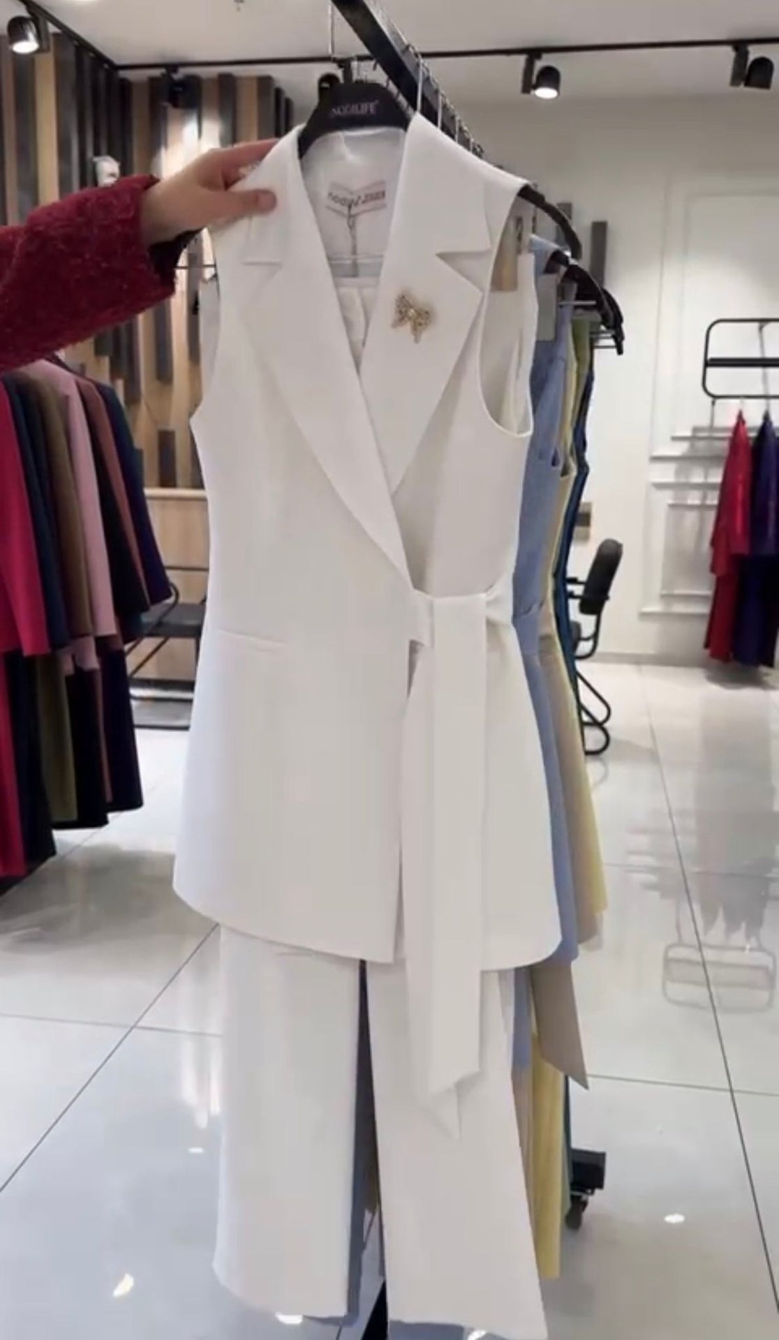 Conjunto Mujer Chaleco y Pantalón Elegante – Estilo Sofisticado y Moderno