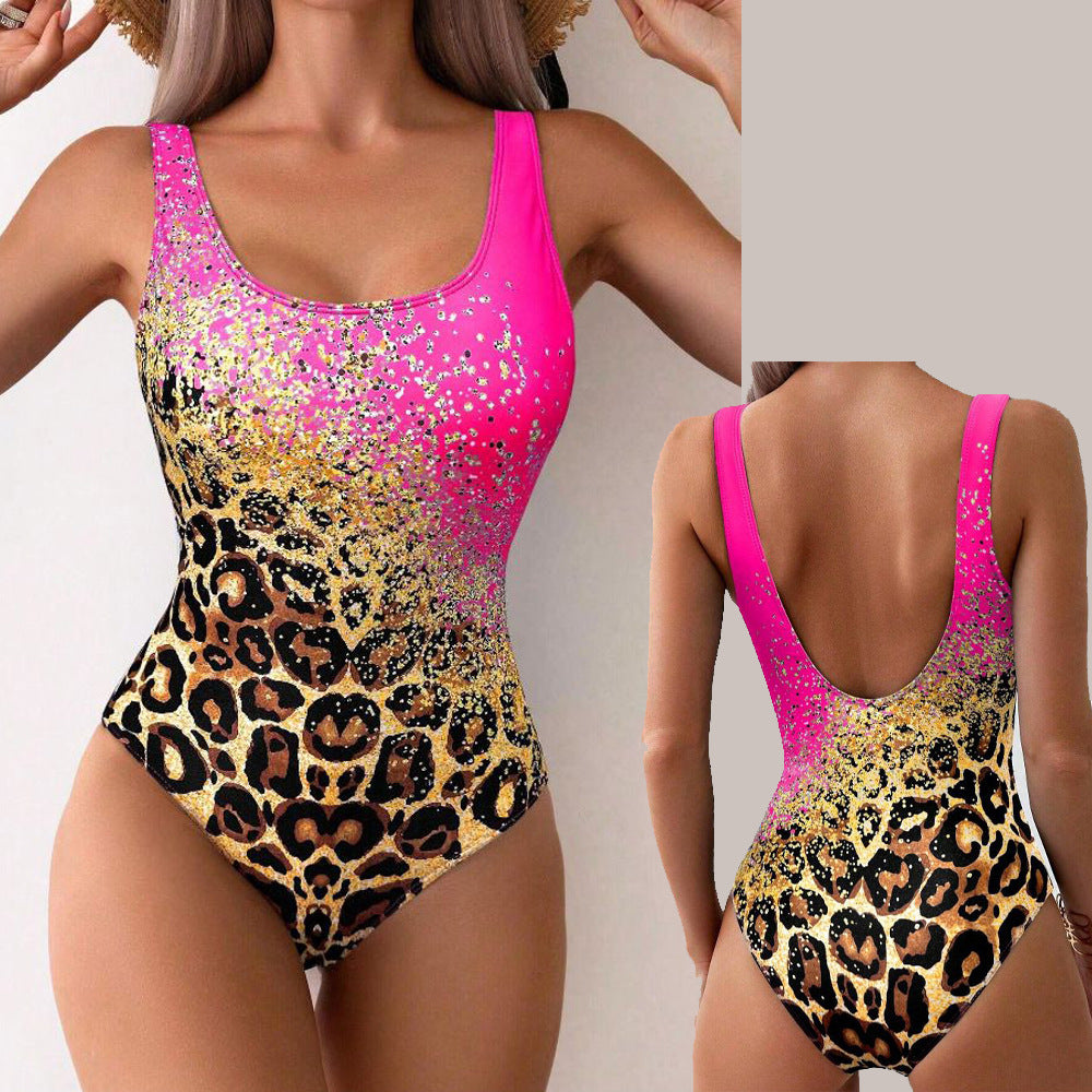 Bañador mujer una pieza estampado 3D – moldeador y moderno