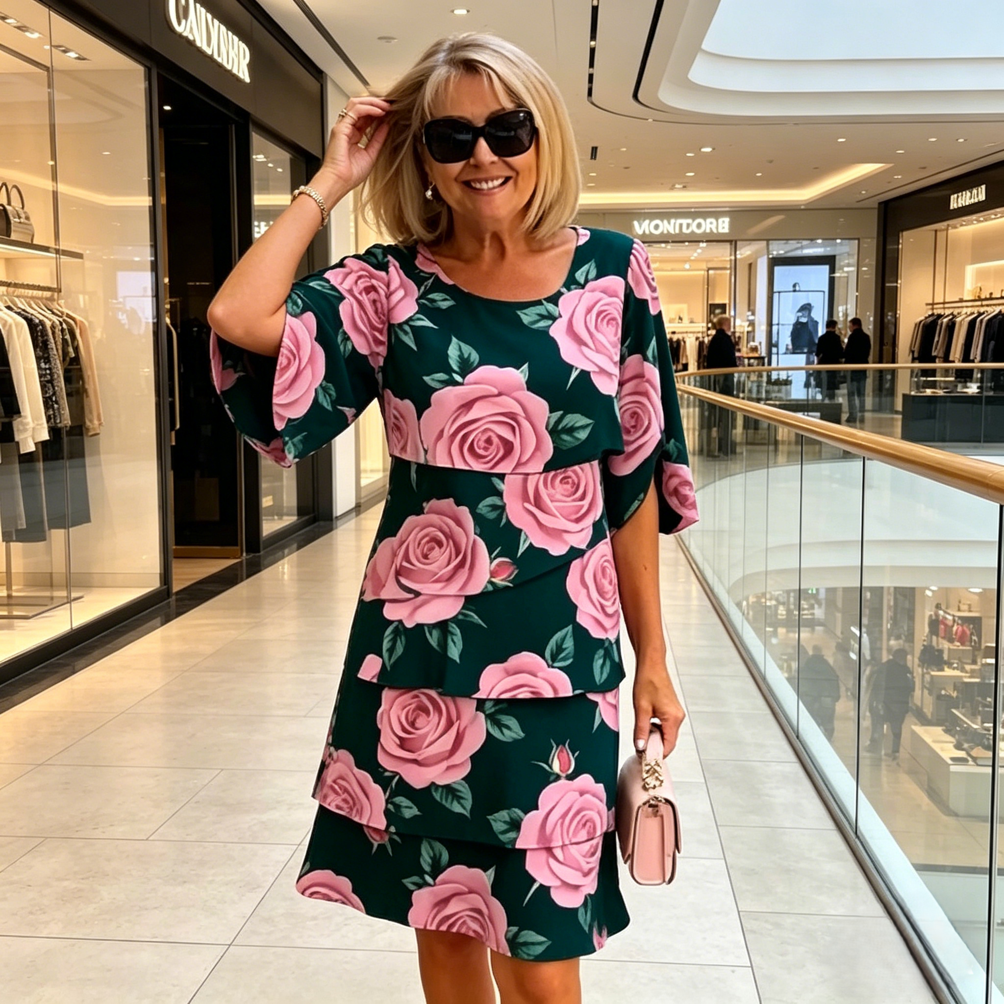 Vestido Floral de Verano Suelto – Estilo Ligero y Elegante