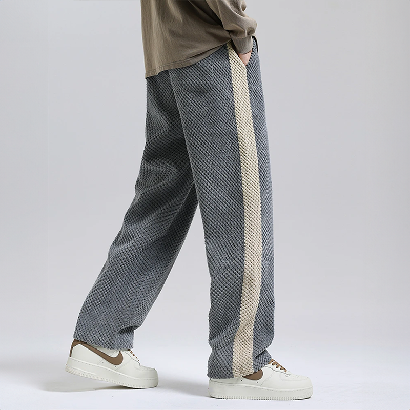 Pantalones Jogger Hombre Textura Gofre – Comodidad Urbana y Ajuste Casual