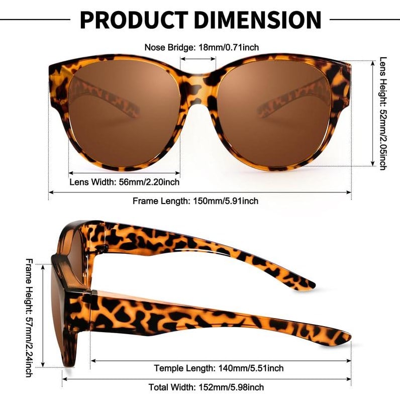 Gafas de Sol Mujer Polarizadas – Estilo Cat Eye Chic UV400