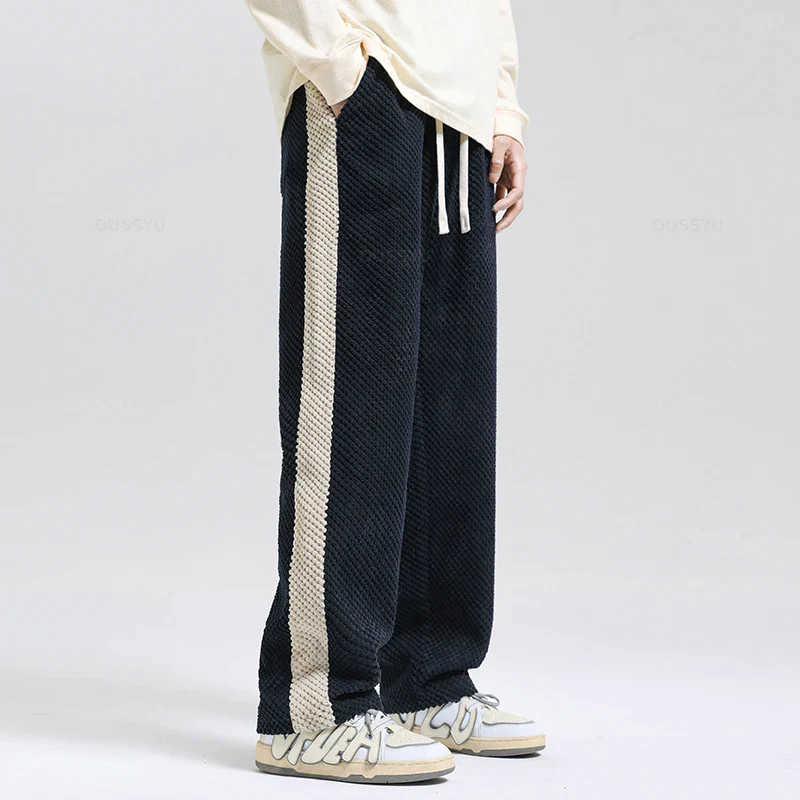 Pantalones Jogger Hombre Textura Gofre – Comodidad Urbana y Ajuste Casual