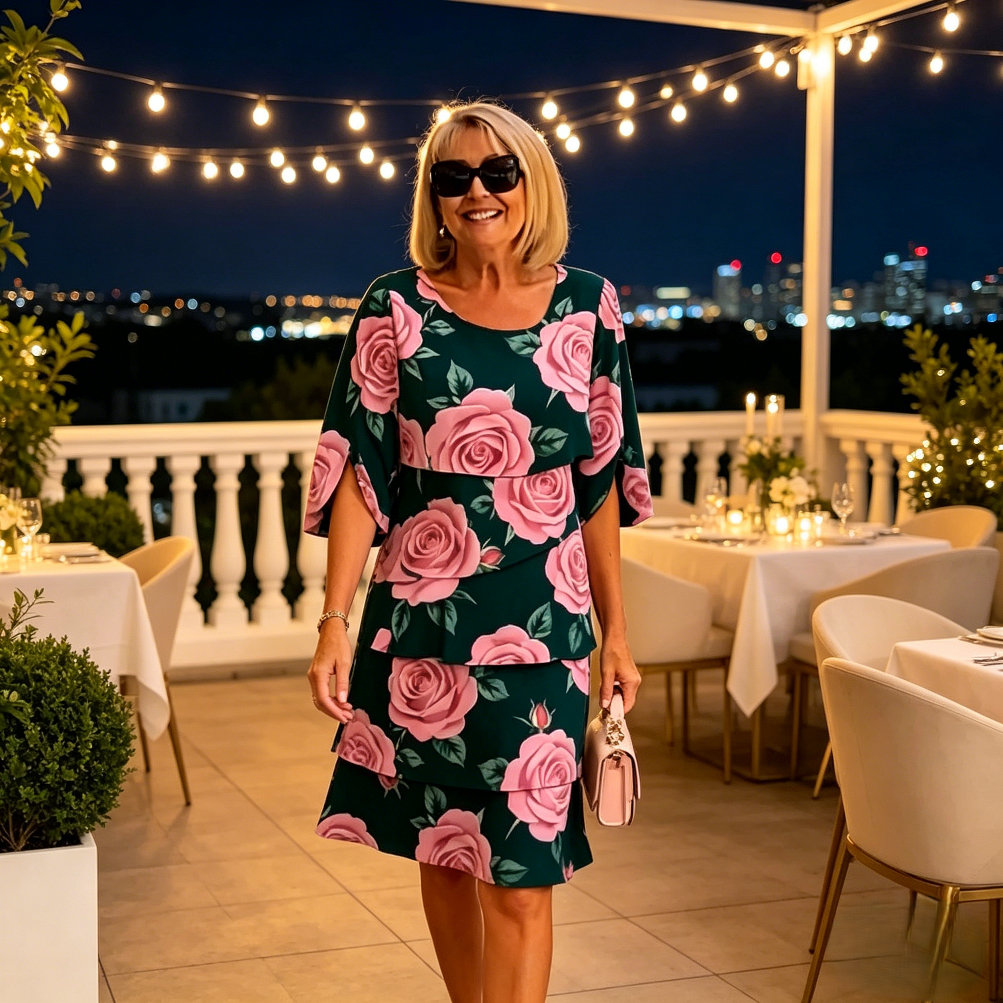 Vestido Floral de Verano Suelto – Estilo Ligero y Elegante