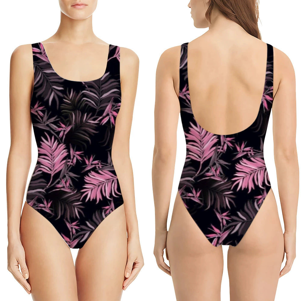 Bañador mujer una pieza estampado 3D – moldeador y moderno