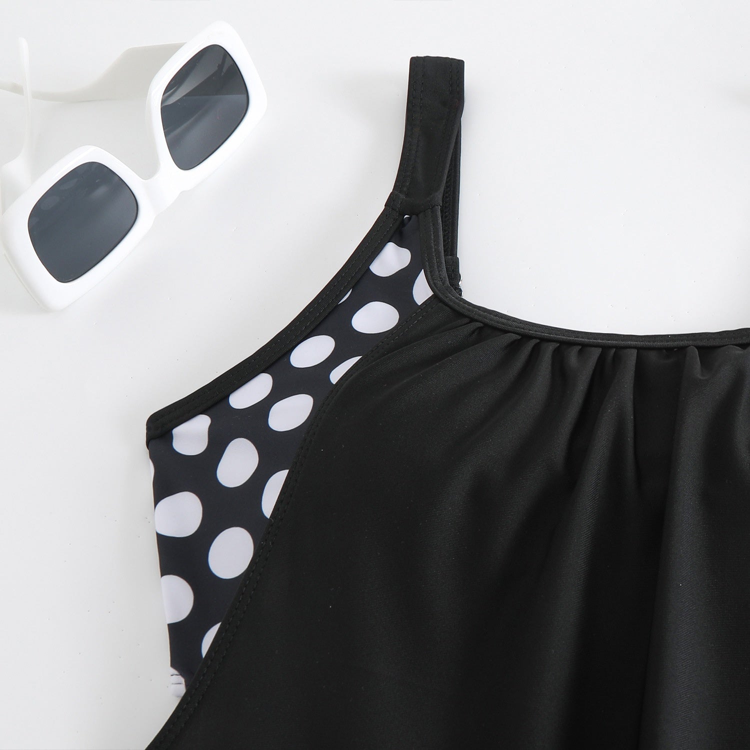Bikini Mujer Lunares Elegante – Cintura Alta Verano