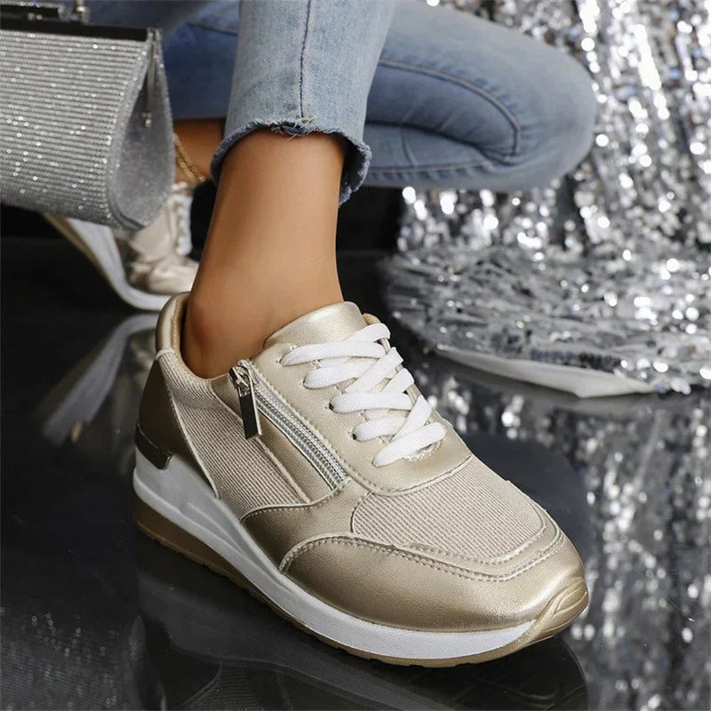 Zapatillas mujer ligeras transpirables – sneakers confort uso diario