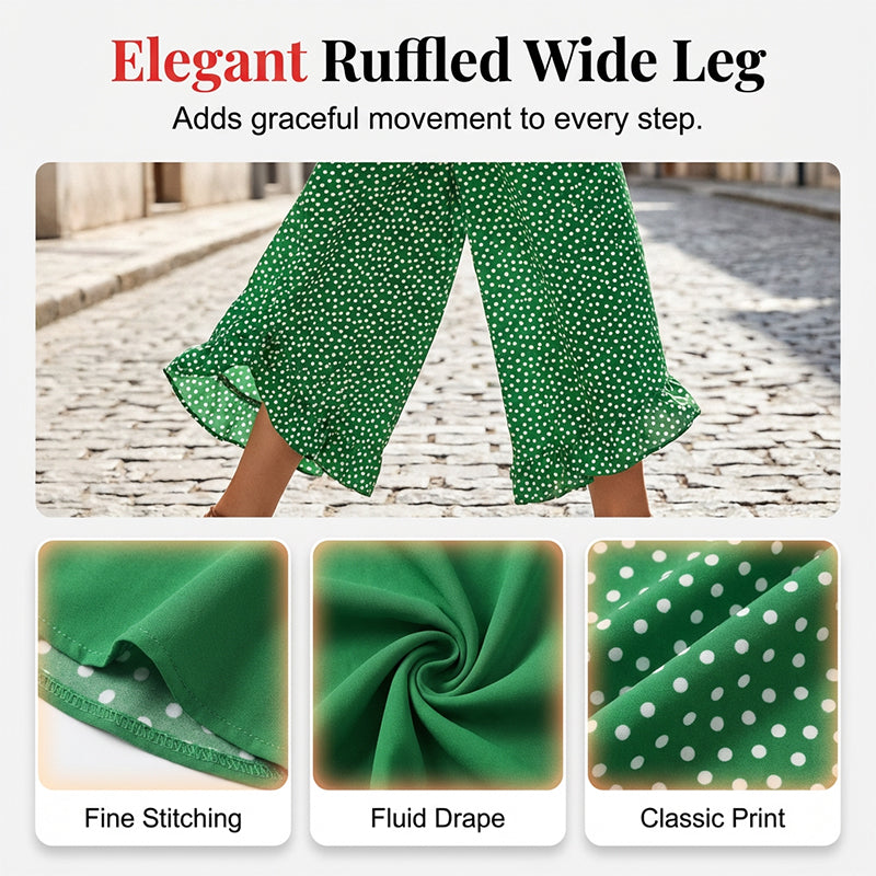 Pantalones Mujer Fluidos Cintura Alta – Estilo Elegante y Cómodo